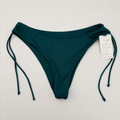 Ribbed Side Tie Bikini Panty