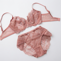 Elegant Lace Bra & Panty Set – Non Padded