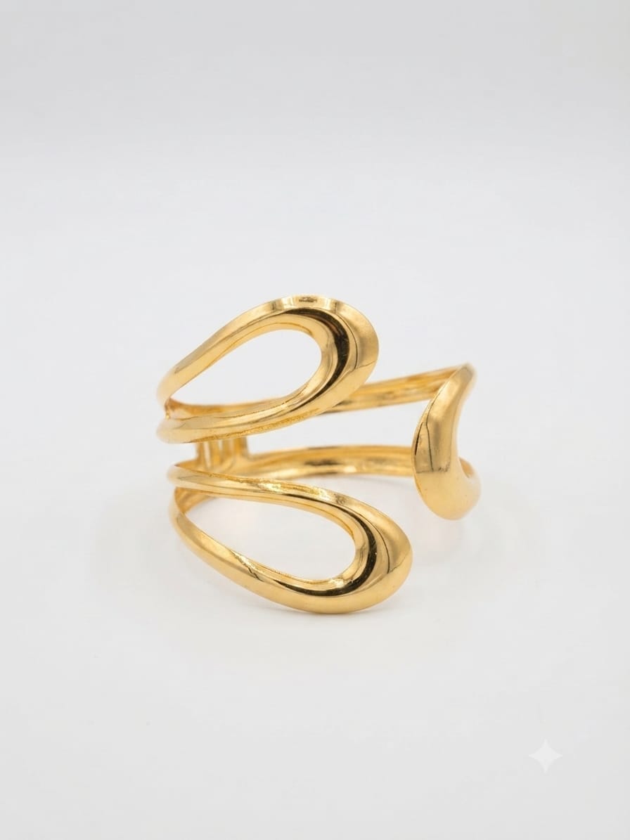 Gold Plated Stainless Steel Bracelet