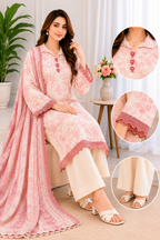 Ready to wear 3 Piece Lawn Suit