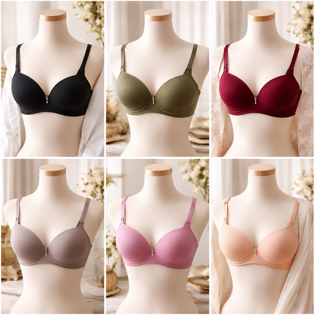 Double Padded Smooth Fit Wired Padded Bra