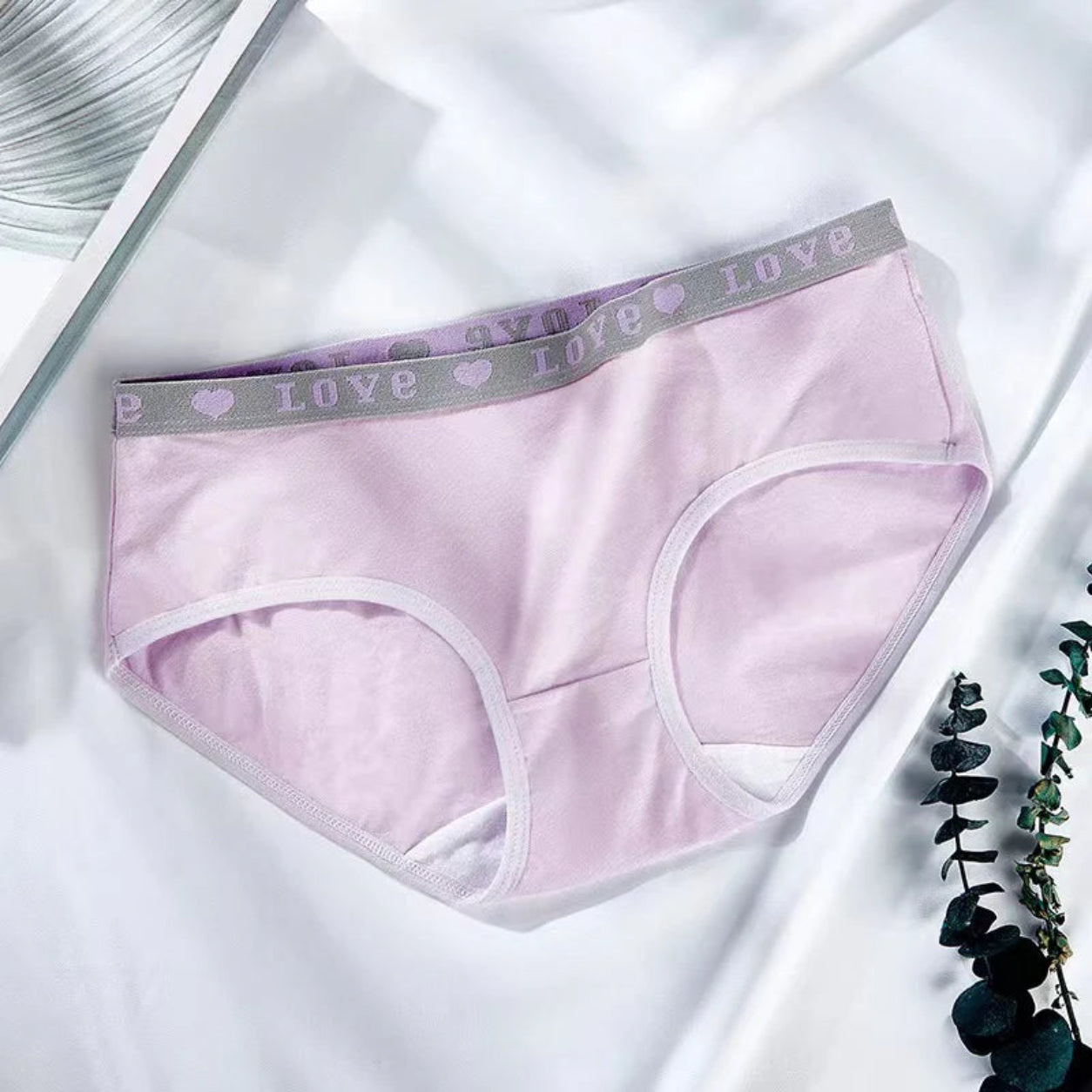 Plain Love Patti Casual Use Cotton Panties 606