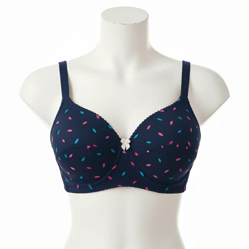 Light Padded Cotton Printed Soft & Breathable Bra