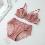 Elegant Lace Bra & Panty Set – Non Padded