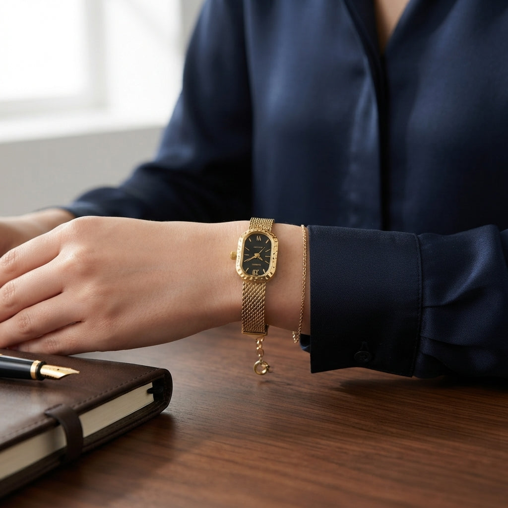 Stainless Steel Elegant Bracelet Watch