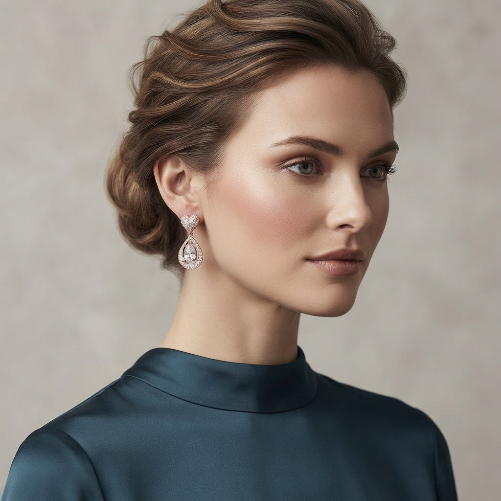 Gold & Silver Plated | Party Wear Stud Earrings