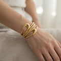 Gold Plated Stainless Steel Bracelet