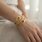 Gold Plated Stainless Steel Bracelet