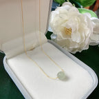 Lime Stone Gold - Necklace
