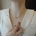 Lime Stone Gold - Necklace