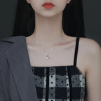 Almond Leaf Silver - Necklace