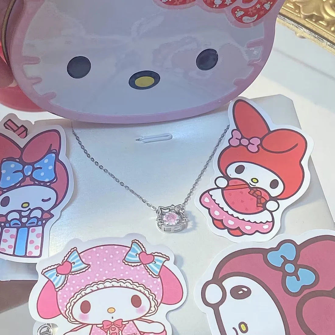 Hello Kitty Silver - Necklace 5 7