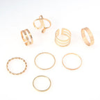 Classy Foiled - Ring Set of 7
