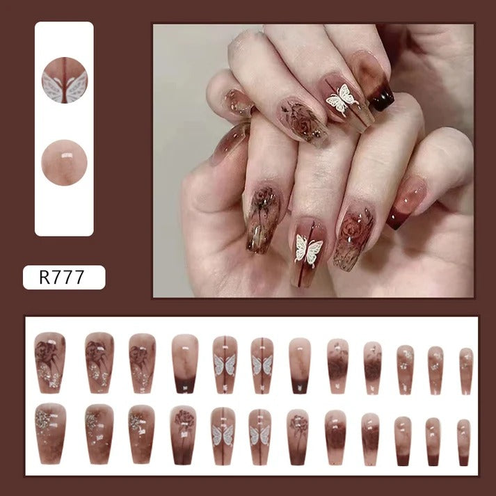 R777 Luxury Press-On Nail Set