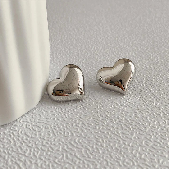 Silver Hear - Earring