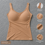Seamless Padded Camisole Bra Top