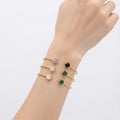 Premium Stainless Steel Adjustable Gold Bracelet