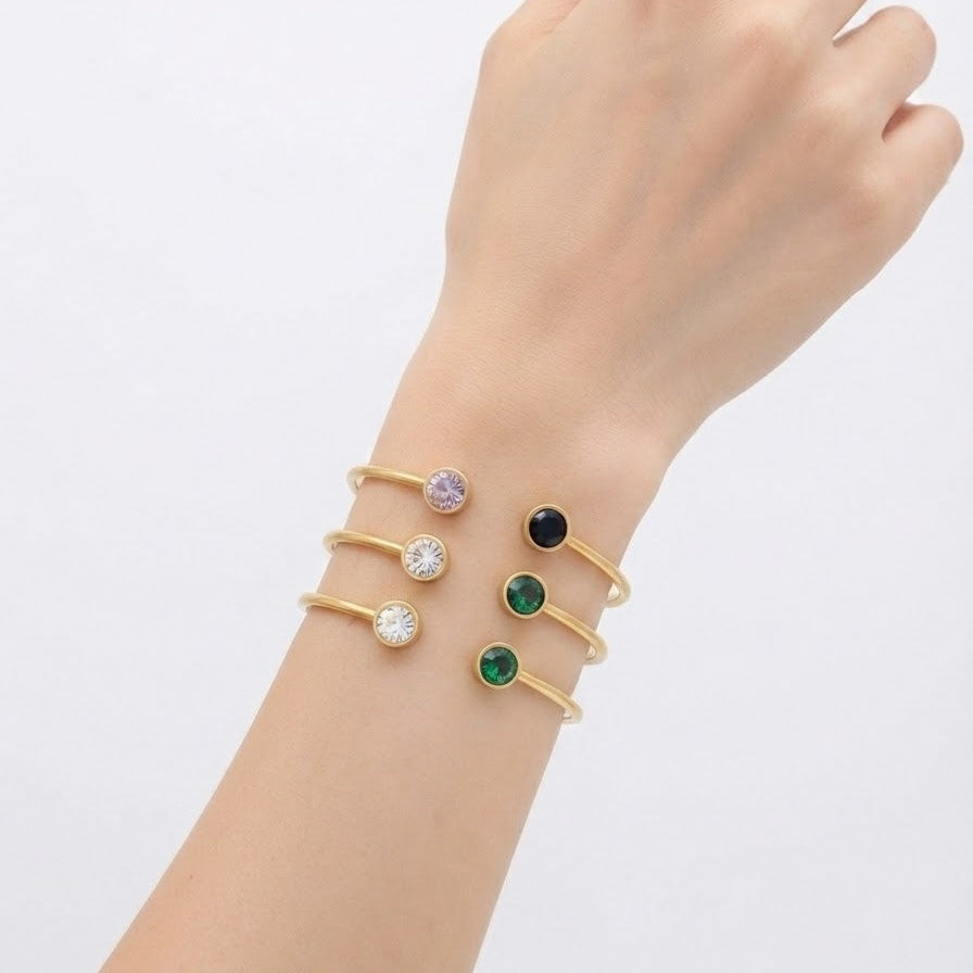 Premium Stainless Steel Adjustable Gold Bracelet