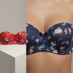 Hello Kitty Half Cup Soft Push-up bra