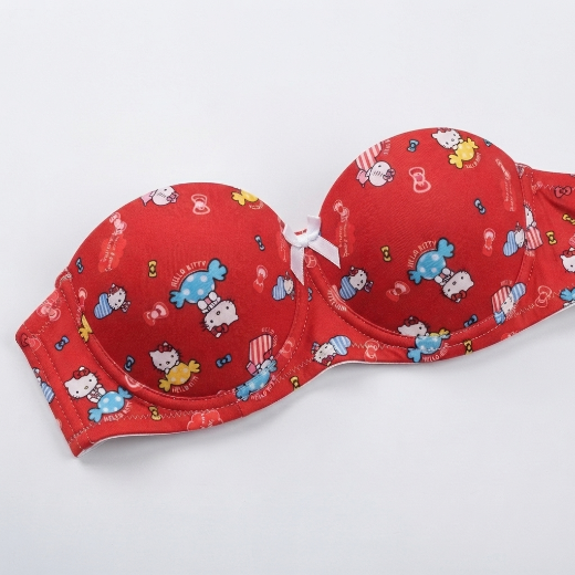Hello Kitty Half Cup Soft Push-up bra