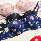 Hello Kitty Half Cup Soft Push-up bra