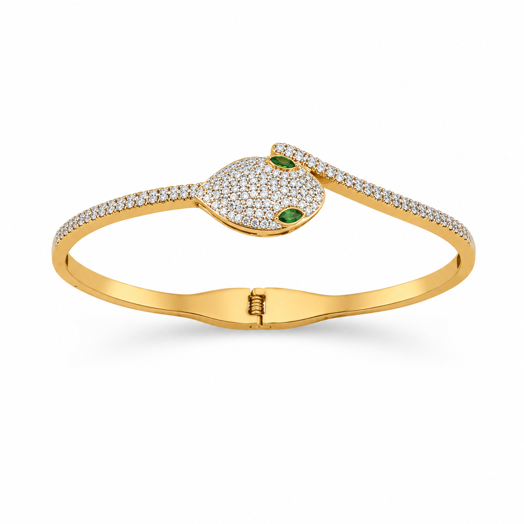 Premium Stainless Steel Snake cuff Bracelet for Women