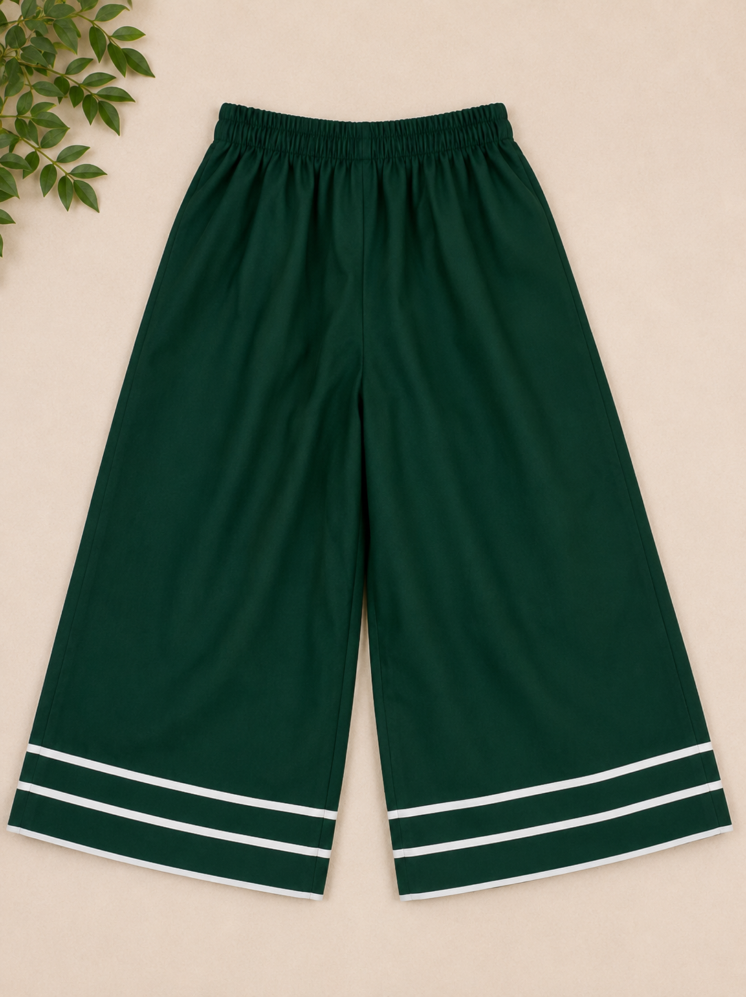 Azadi Collection Kids Green Embroidered 3 Piece Suit