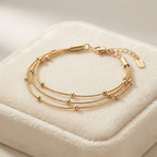 Sawera Studio Stainless Steel Multi-Layer Bead Chain Bracelet