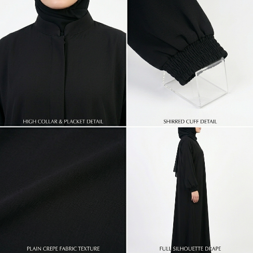 Zipper Abaya