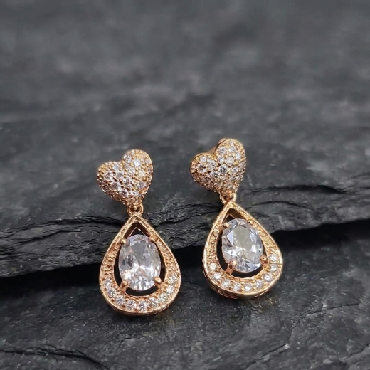 Gold & Silver Plated | Party Wear Stud Earrings