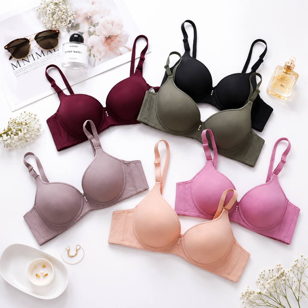 Double Padded Smooth Fit Wired Padded Bra
