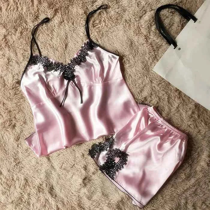 Women's Satin Cami Night Suit