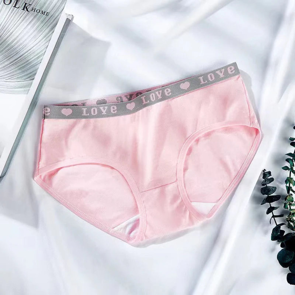 Plain Love Patti Casual Use Cotton Panties 606