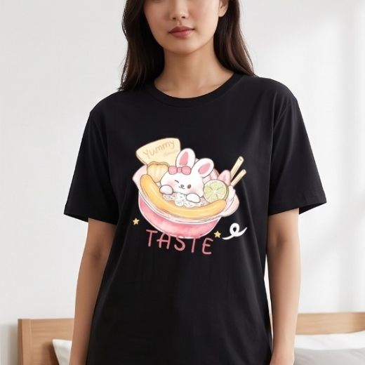 Cute Bunny Printed Women’s Night Suit
