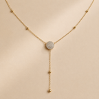 Premium Stainless SteelY Drop Pendant Necklace