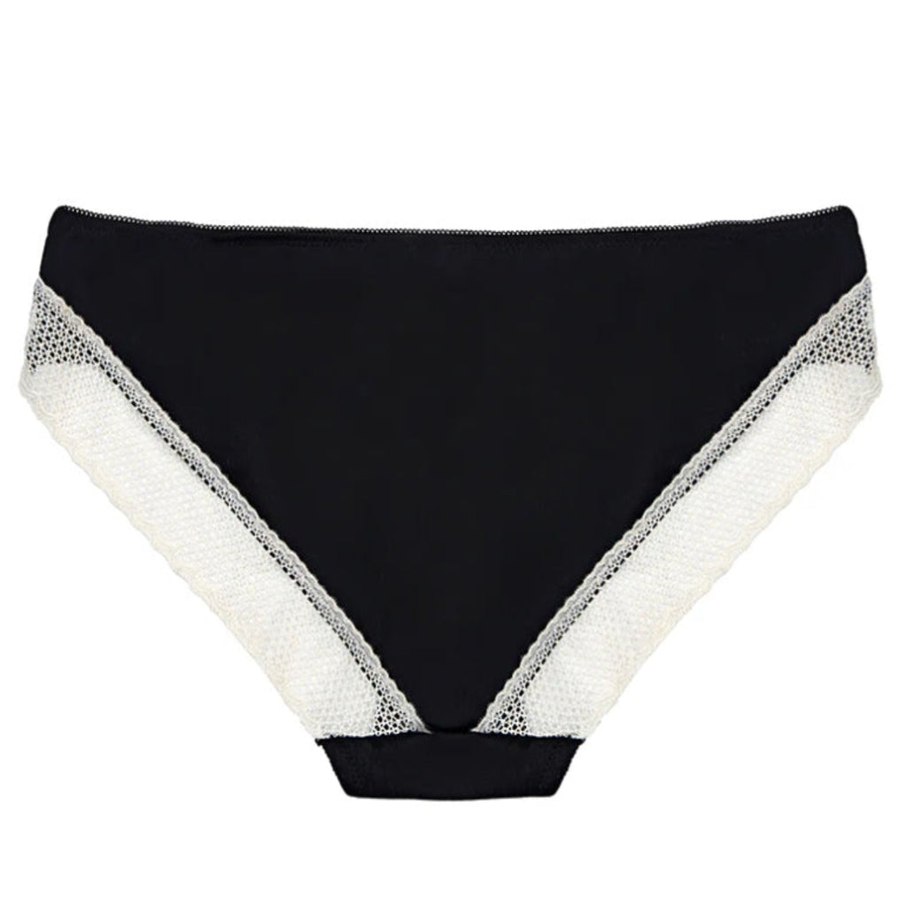 SHINY MICROFIBER, LACE BALCONETTE BRA SET