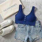 Front Button Style Comfy Bra