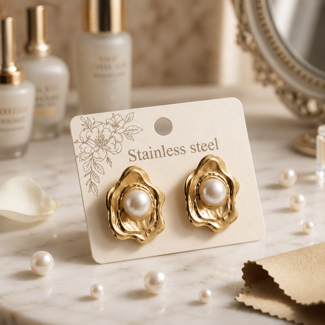 Premium Stainless Steel Stud Earrings