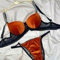 Luxury Ribbed Push-Up Bra & Panty Set