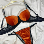 Luxury Ribbed Push-Up Bra & Panty Set