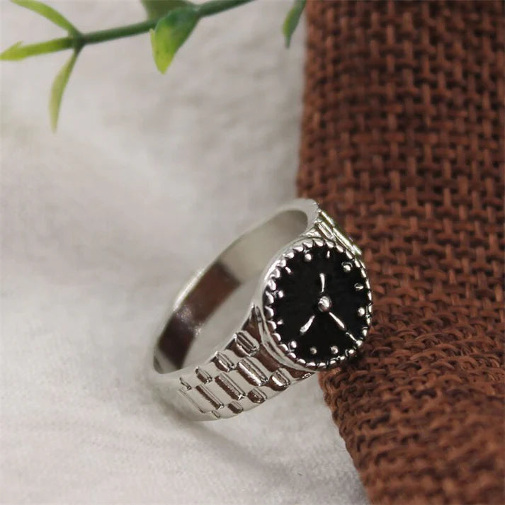 Silver Watch - Ring