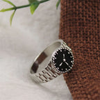 Silver Watch - Ring