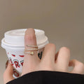 Diamond Multi-layer Gold - Ring 5 1