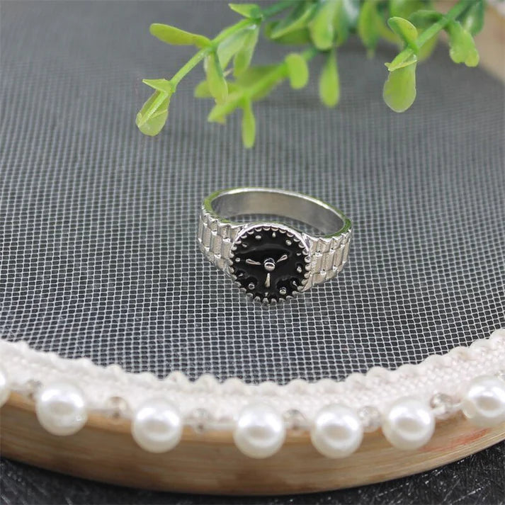 Silver Watch - Ring
