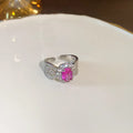 Pink Diamond Silver - Ring