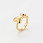Premium Stainless Steel Adjustable Minimalist Heart Ring