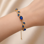 Luxury Colorful Crystal Vine Bracelet