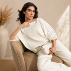 Elegant Ivory Co-Ord Set