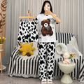 Cute Cartoon Print Women’s Night Suit Set