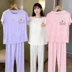 Cute Bear Printed Women’s Night Suit